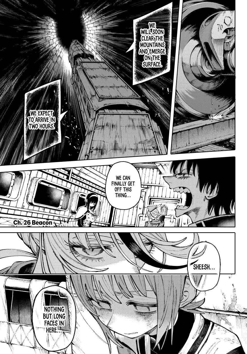 Galaxias Manga Chapter 26 page 1 - Beacon scene