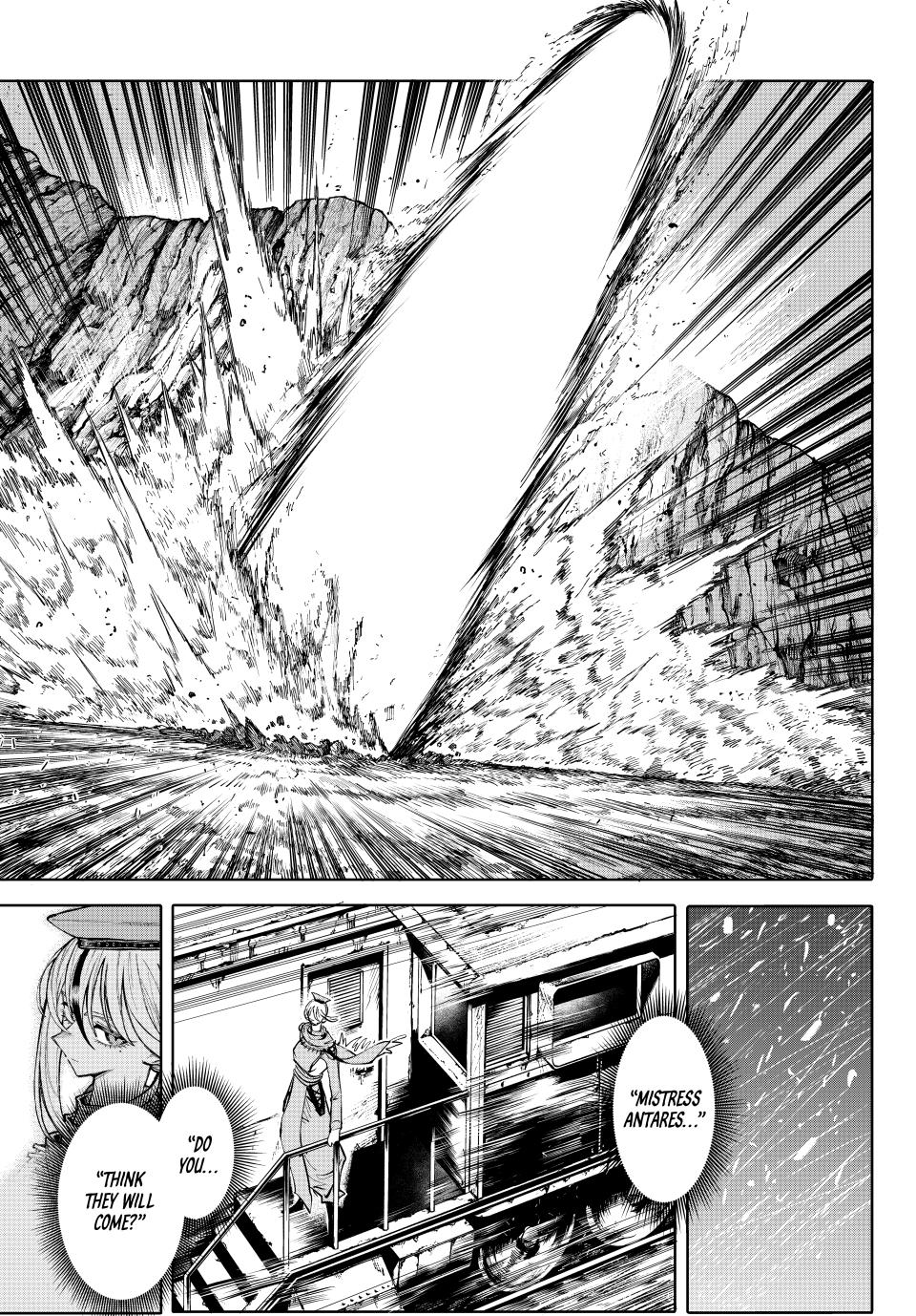 Galaxias Manga Chapter 26 page 14 - Beacon scene