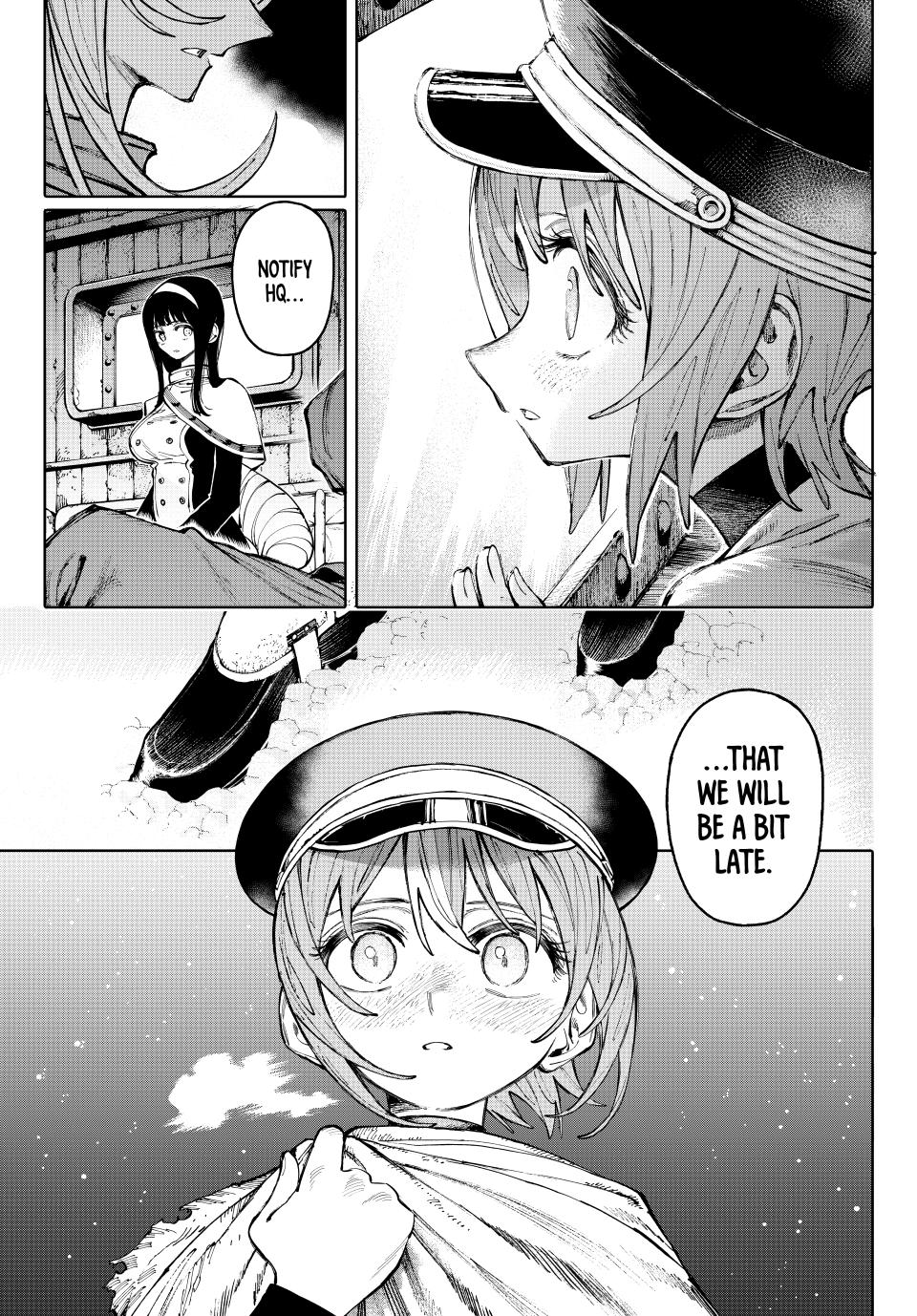 Galaxias Manga Chapter 26 page 3 - Beacon scene
