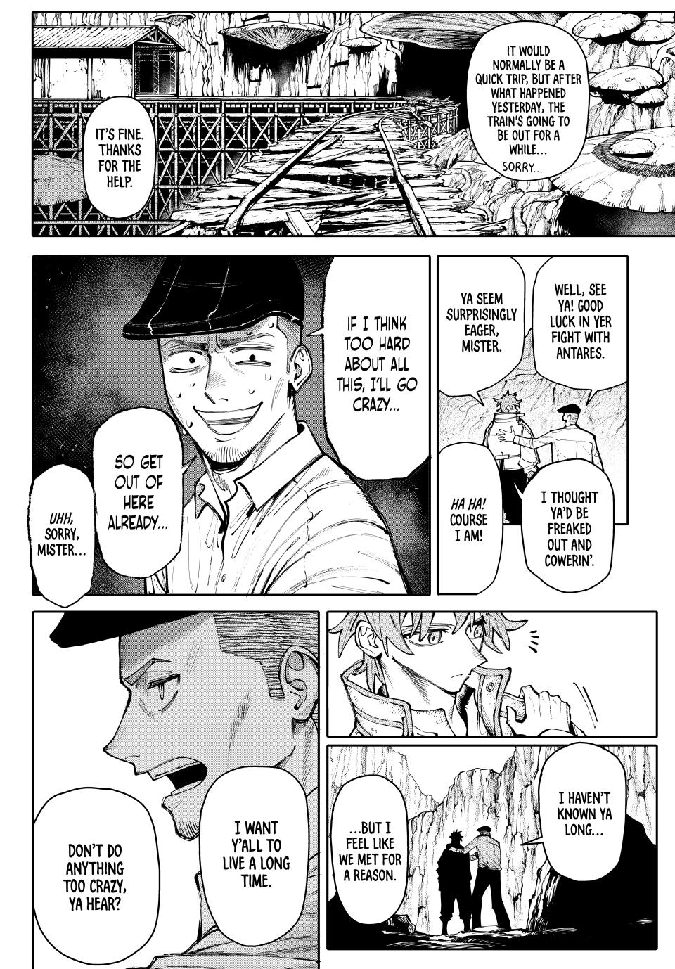 Galaxias Manga Chapter 26 page 7 - Beacon scene