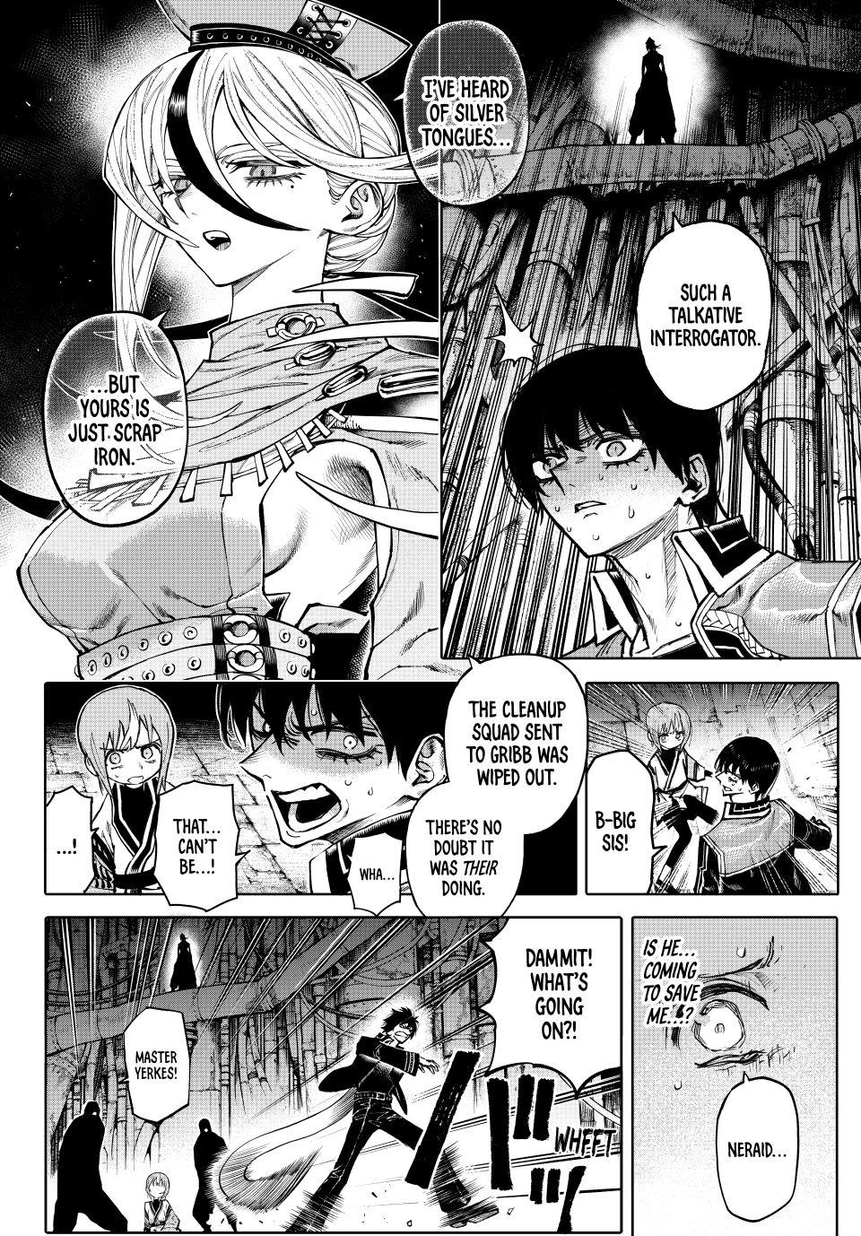 Galaxias Manga Chapter 29 page 14 - Playing Adventurer scene