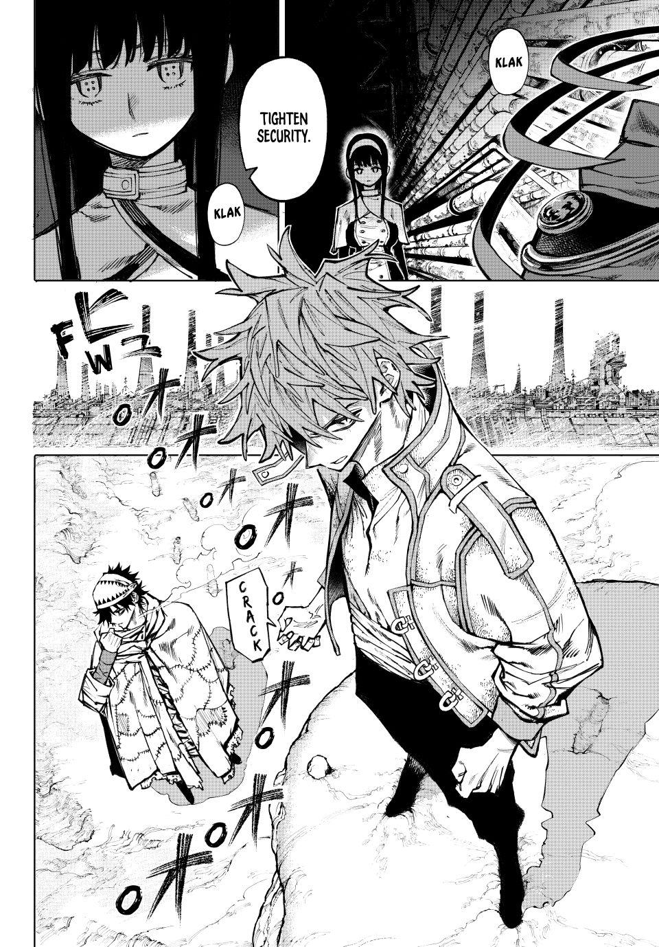 Galaxias Manga Chapter 29 page 16 - Playing Adventurer scene