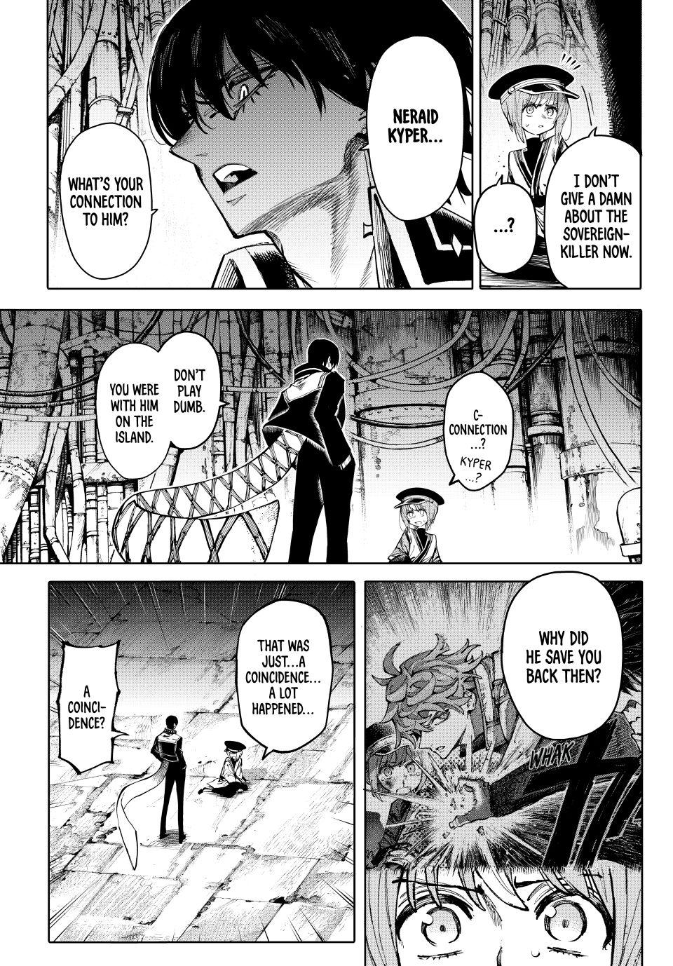 Galaxias Manga Chapter 29 page 5 - Playing Adventurer scene