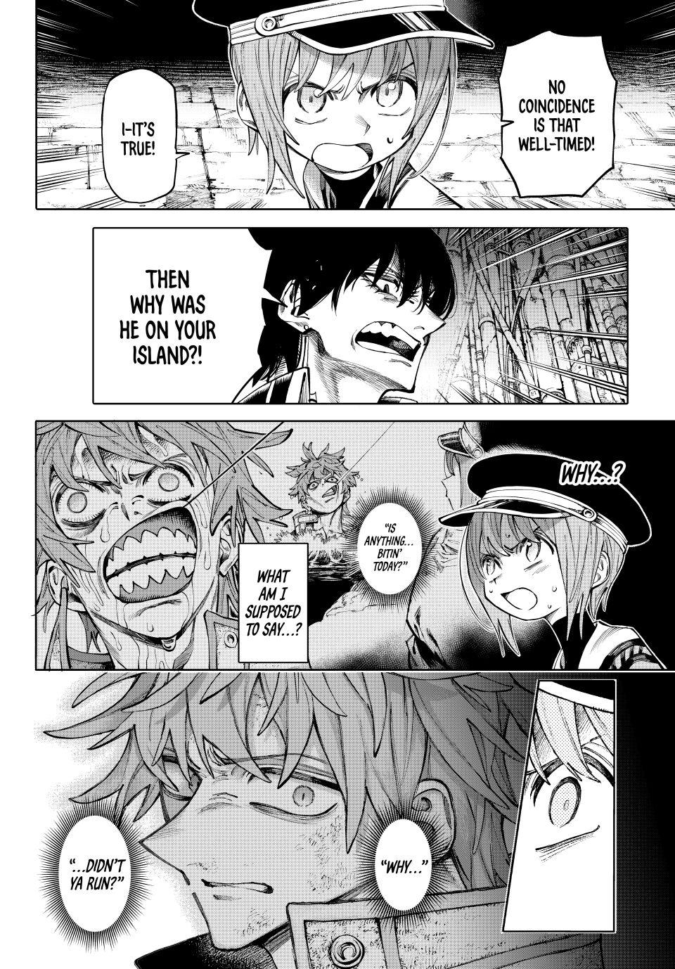 Galaxias Manga Chapter 29 page 6 - Playing Adventurer scene