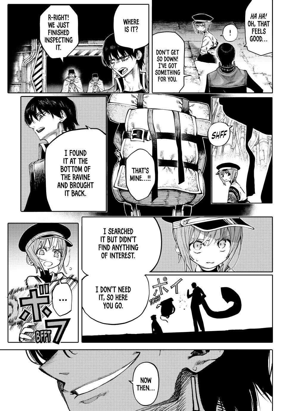 Galaxias Manga Chapter 29 page 9 - Playing Adventurer scene